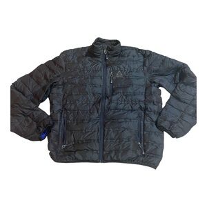 Gerry Men’s insulated Light Weight Puffer Jacket Down Filled Sz M Black